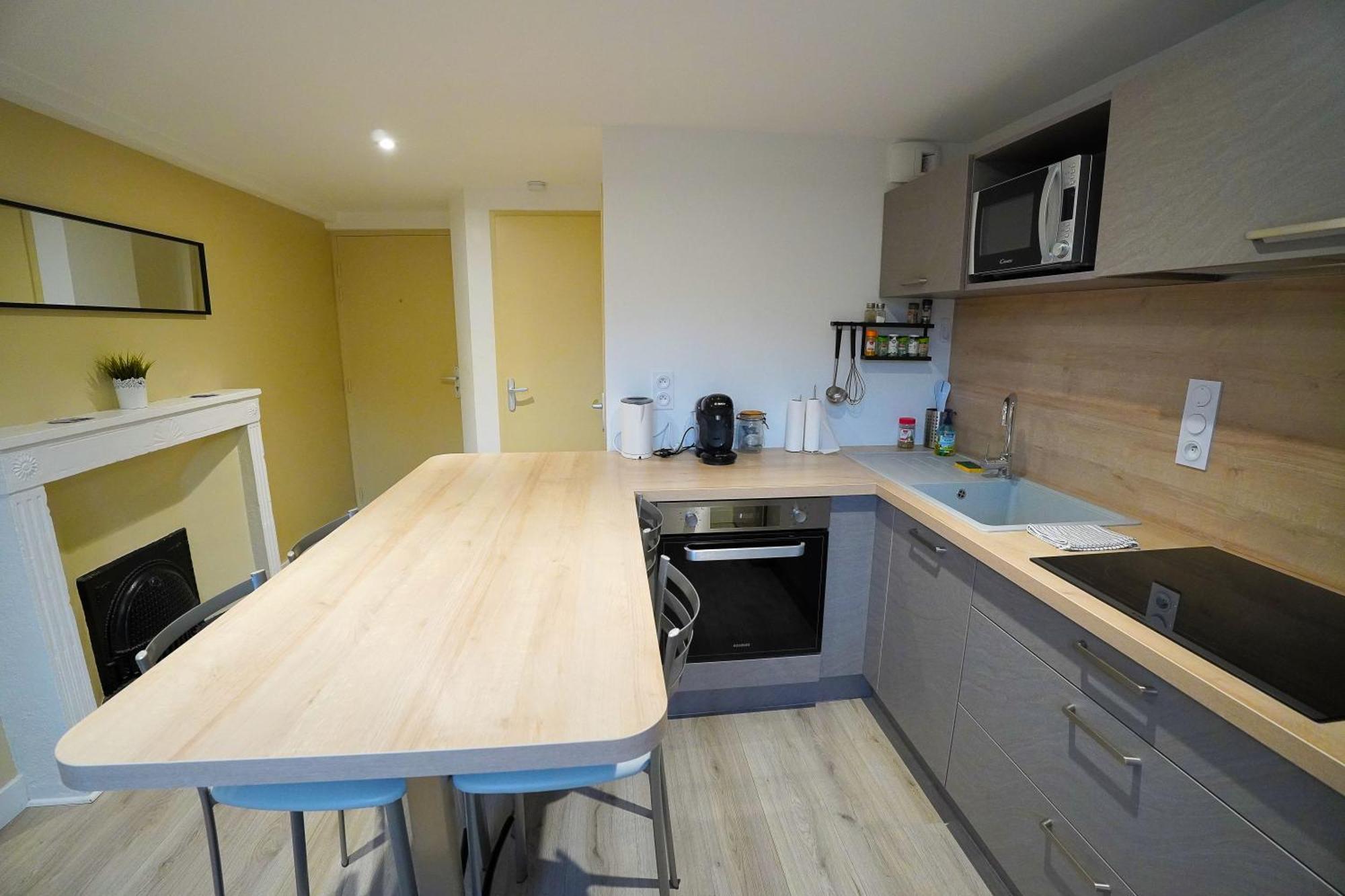 Bel Appartement T2 40 M² Vaugneray Exterior foto